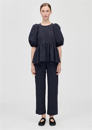 Stretch jacqaurd waistband cropped buks Garden Relief Stine Goya 